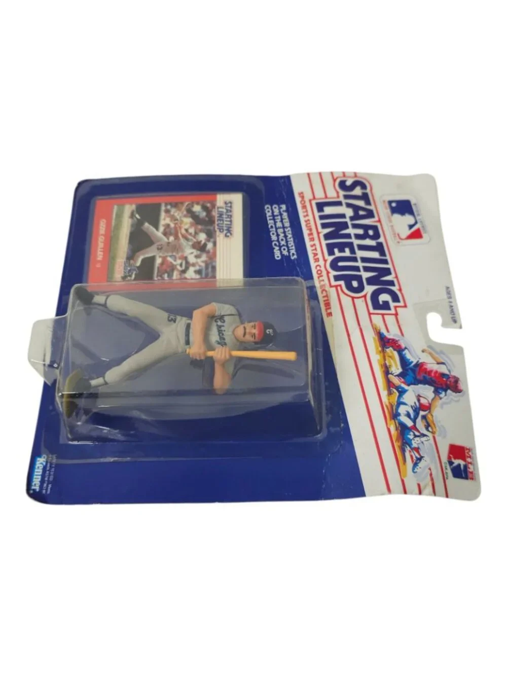 1988 Kenner Starting Lineup Ozzie Guillen Chicago White Sox MLB Figure Card NOC